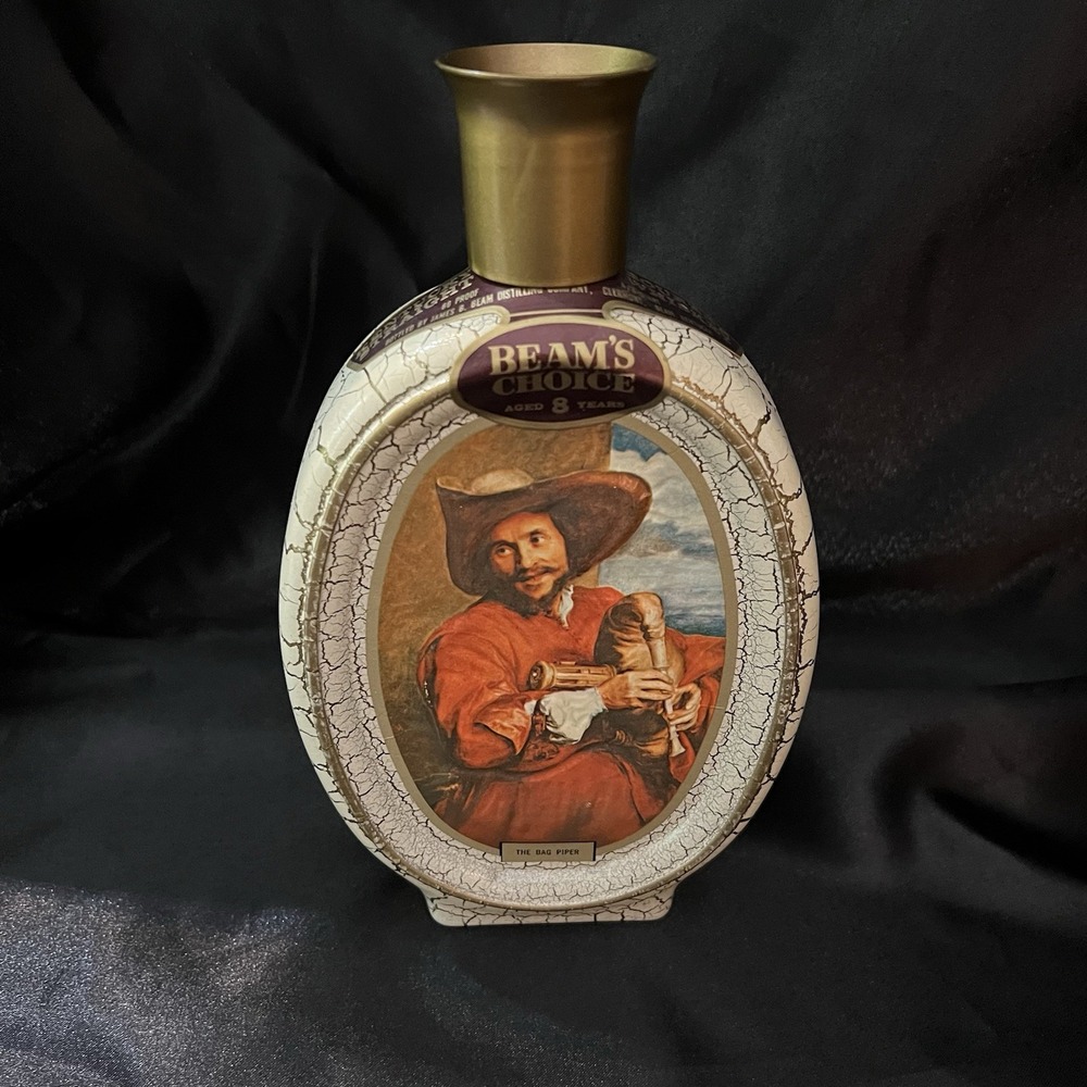 Set Of Vintage 70's Empty Liquor Decanters